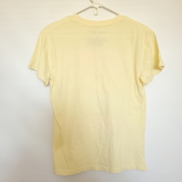 BRITNEY SPEARS STRONGER GRAPHIC TEE YELLOW PINK SHORT SLEEVE WOMENS ( S ) - Picture 4 of 8